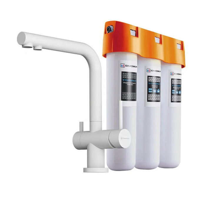 Комплект OMOIKIRI Nagano-P WH + Pure drop Lite (4054.8028P)