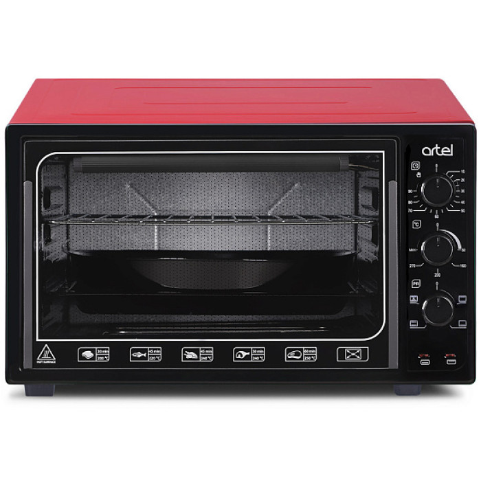 Мини-печь ARTEL MD 3618 L черный/красный Мини-печь ARTEL MD 3618 L черный/красный