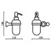 Дозатор BAGNO & ASSOCIATI Folie FS12792 BR Дозатор BAGNO & ASSOCIATI Folie FS12792 BR