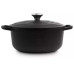 Кастрюля LE CREUSET Signature 4,2 л, чёрный матовый Кастрюля LE CREUSET Signature 4,2 л, чёрный матовый