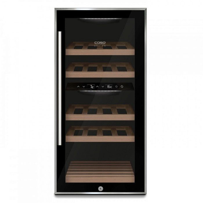 Винный шкаф CASO WineComfort 24 black Винный шкаф CASO WineComfort 24 black