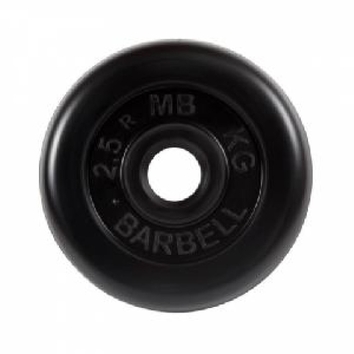 Диск обрезиненный MB Barbell MB-PltB31-2,5 Диск обрезиненный MB Barbell MB-PltB31-2,5