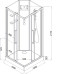 Душевая кабина ACQUAZZONE Quoris 100E