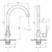 Смеситель ПРОФСАН PSM-303-3 Steel Смеситель ПРОФСАН PSM-303-3 Steel