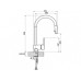 Смеситель ALVEUS ARC 20-P CHR Смеситель ALVEUS ARC 20-P CHR