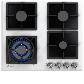 Рабочая варочная поверхность FORNELLI pga 60 quadro wh