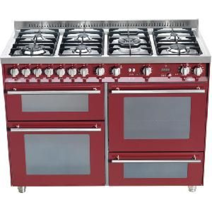 Комбинированная плита Lofra P126SMFE+MF/2Ci бордовый Комбинированная плита Lofra P126SMFE+MF/2Ci бордовый