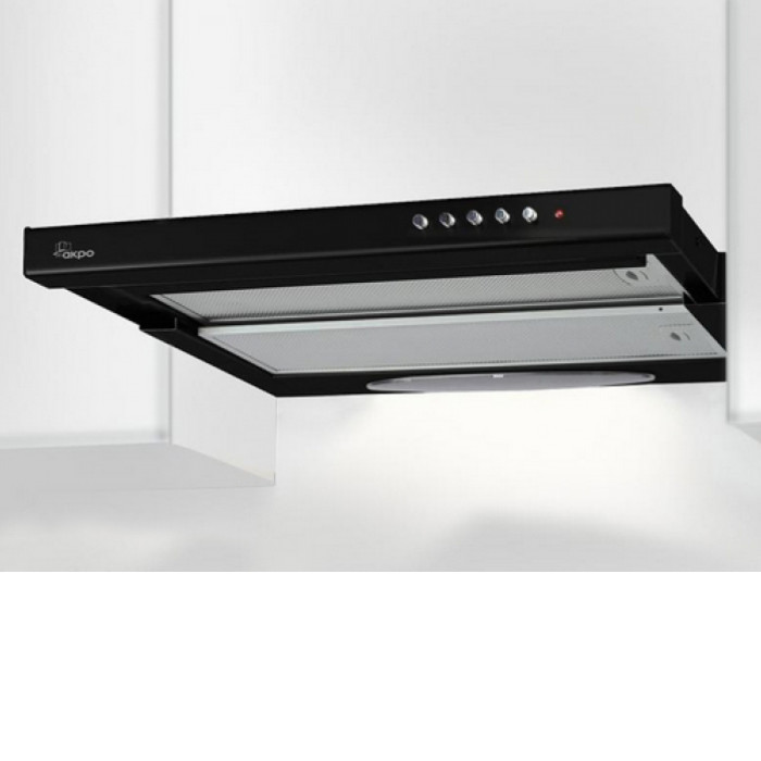 Встраиваемая вытяжка AKPO wk-7 light duo 60 черный Встраиваемая вытяжка AKPO wk-7 light duo 60 черный