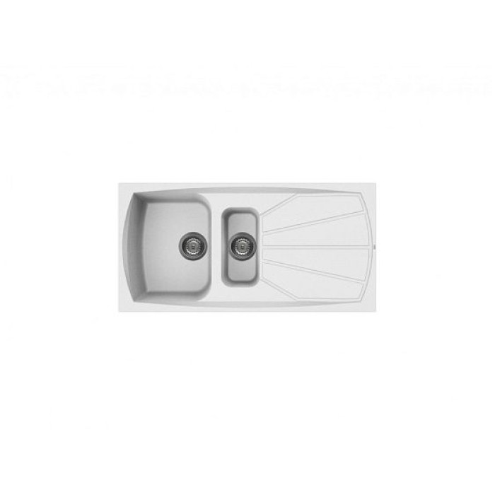 Кухонная мойка ELLECI Living 475 Bianco Titano 68