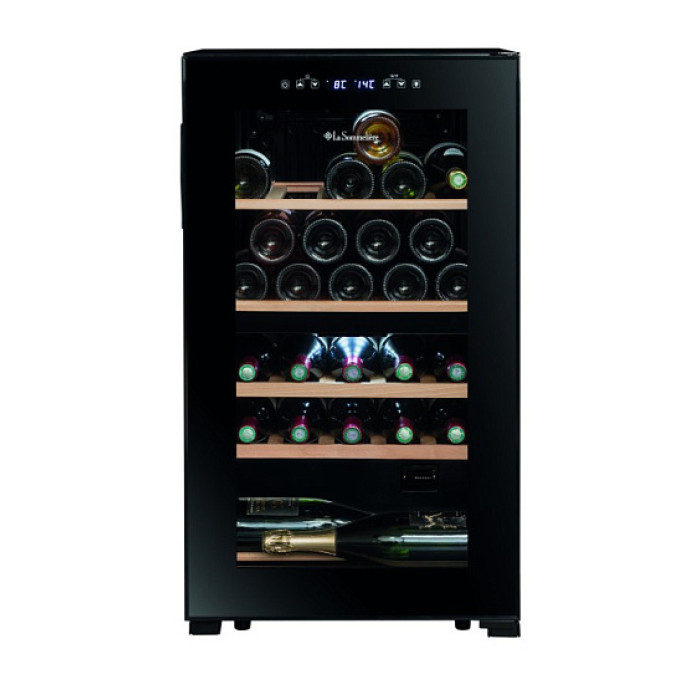 Винный шкаф LA SOMMELIERE SLS32DZBLACK Винный шкаф LA SOMMELIERE SLS32DZBLACK