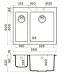 Кухонная мойка OMOIKIRI Bosen 59-2A-GB (4993821)