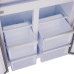 Холодильник TESLER RCD-482I WHITE GLASS Холодильник TESLER RCD-482I WHITE GLASS
