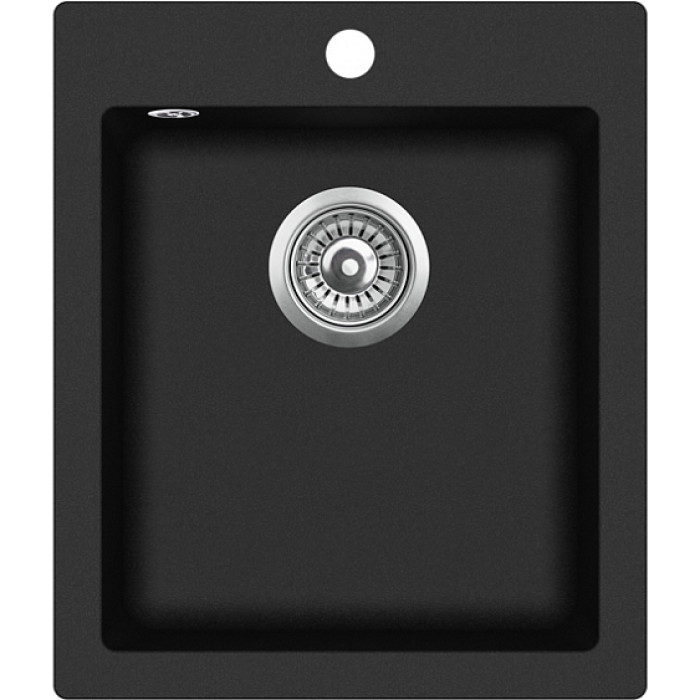 Кухонная мойка AQUASANITA Simplex SQS100W (black metallic 601) Кухонная мойка AQUASANITA Simplex SQS100W (black metallic 601)