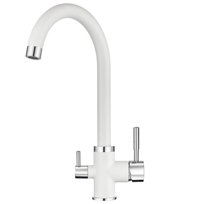 Смеситель KUPPERSBERG KARIA WHITE