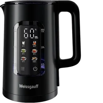 Чайник WEISSGAUFF WK 1500 Db Touch BodyCool Чайник WEISSGAUFF WK 1500 Db Touch BodyCool