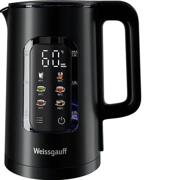 Чайник WEISSGAUFF WK 1500 Db Touch BodyCool