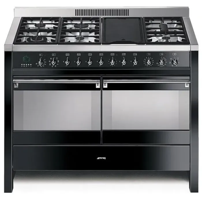 Плита газовая SMEG a4bl-8 Плита газовая SMEG a4bl-8