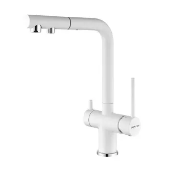Смеситель PAULMARK SERPENTINE Se213222-WH Смеситель PAULMARK SERPENTINE Se213222-WH