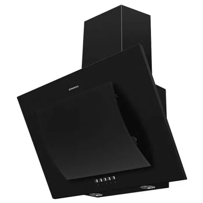 Вытяжка MAUNFELD tower round black glass 50 Вытяжка MAUNFELD tower round black glass 50
