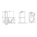Унитаз GROSSMAN GR-4450BMSQ Унитаз GROSSMAN GR-4450BMSQ