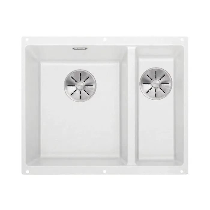 Кухонная мойка BLANCO SUBLINE 340/160-U SILGRANIT 523552 белый
