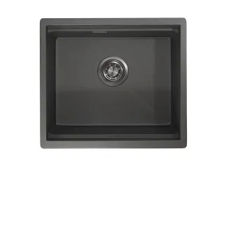 Кухонная мойка GRANULA KS-5045U графит матовый Кухонная мойка GRANULA KS-5045U графит матовый