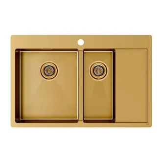 Кухонная мойка PAULMARK Kroner PM227851-BGL