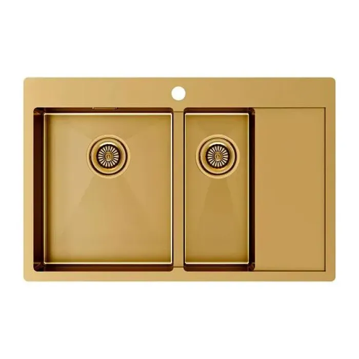 Кухонная мойка PAULMARK Kroner PM227851-BGL