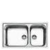 Кухонная мойка SMEG LG862-2 Кухонная мойка SMEG LG862-2