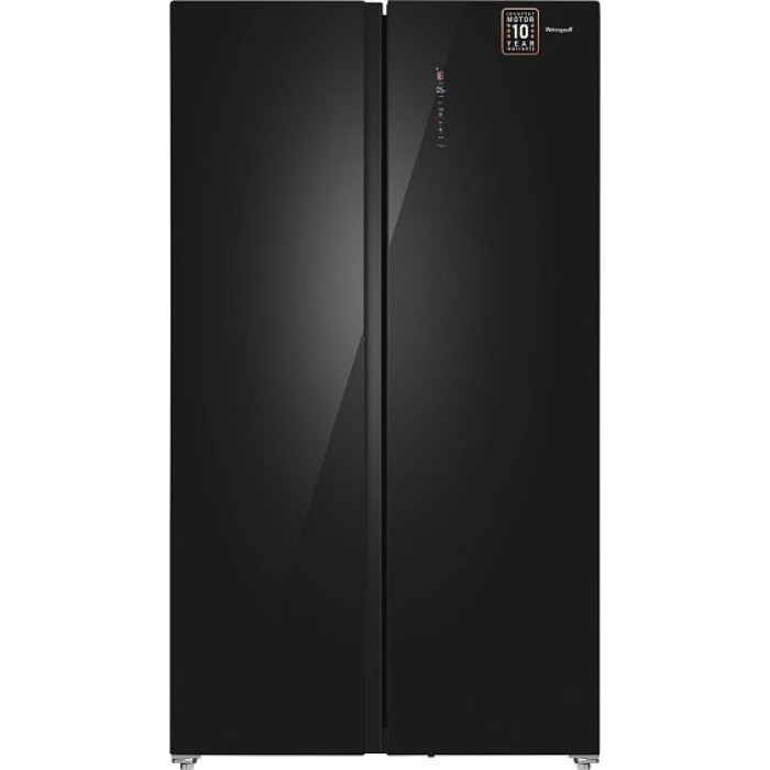 Холодильник WEISSGAUFF WSBS 1036 Inverter NoFrost Premium Black Glass Холодильник WEISSGAUFF WSBS 1036 Inverter NoFrost Premium Black Glass