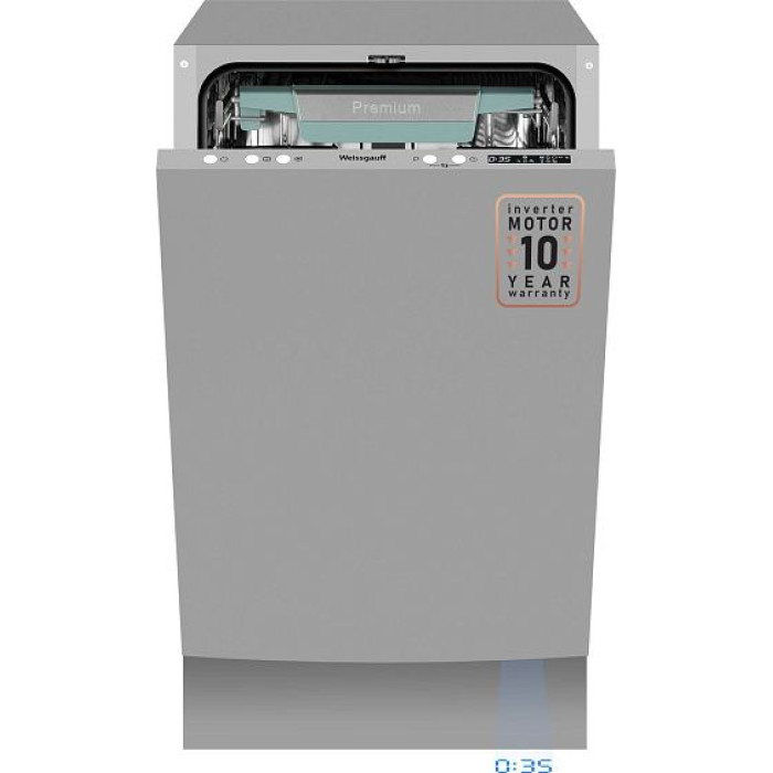 Посудомоечная машина WEISSGAUFF BDW 4575 D Inverter AutoOpen Timer Floor Посудомоечная машина WEISSGAUFF BDW 4575 D Inverter AutoOpen Timer Floor