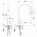 Смеситель LEMARK Plus Advance LM1205C хром Смеситель LEMARK Plus Advance LM1205C хром