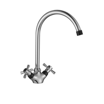 Смеситель DECOROOM DR51028 черный/хром Смеситель DECOROOM DR51028 черный/хром