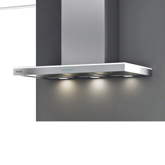 Вытяжка PANDO P-417/90 INOX V.1250 ECO SEC Вытяжка PANDO P-417/90 INOX V.1250 ECO SEC