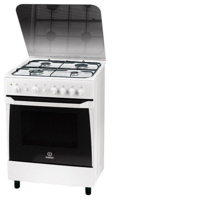 Плита газовая INDESIT knj6g27(w)/ru