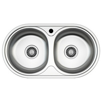 Кухонная мойка ZIGMUND & SHTAIN Kreis 785D.8 polished