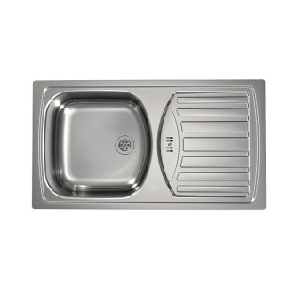 Кухонная мойка ALVEUS BASIC 150 NAT-60 1136530 (в комплекте с сифоном 1071237)