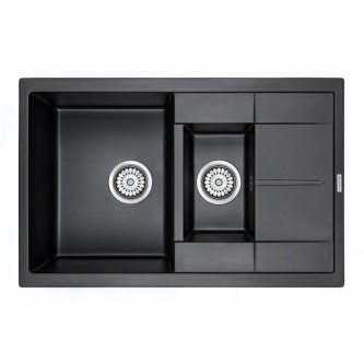 Кухонная мойка PAULMARK Feste PM237850-BL