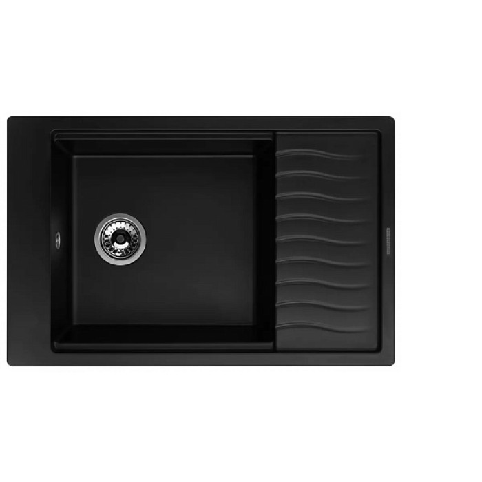 Кухонная мойка KUPPERSBERG MILA 1B1D BLACK METALLIC Кухонная мойка KUPPERSBERG MILA 1B1D BLACK METALLIC