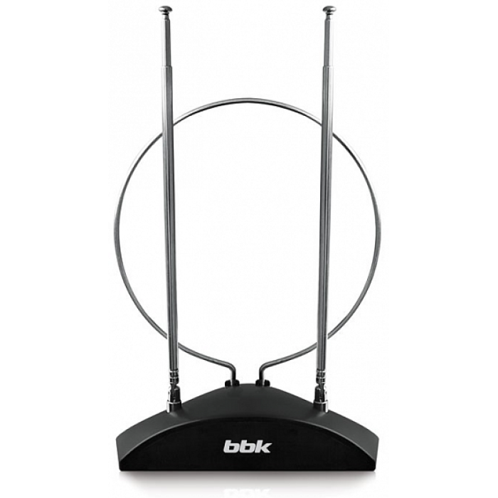 Антенна BBK DA-03 черный, цифровая DVB-T, комнатная, пассивная