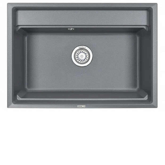 Кухонная мойка GRANULA KS-7301 алюминиум