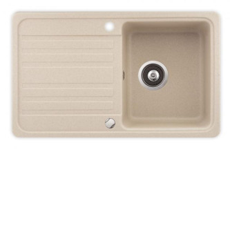 Кухонная мойка AQUASANITA Notus SQ101AW (beige 110)