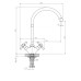 Смеситель DECOROOM DR51028 черный/хром Смеситель DECOROOM DR51028 черный/хром
