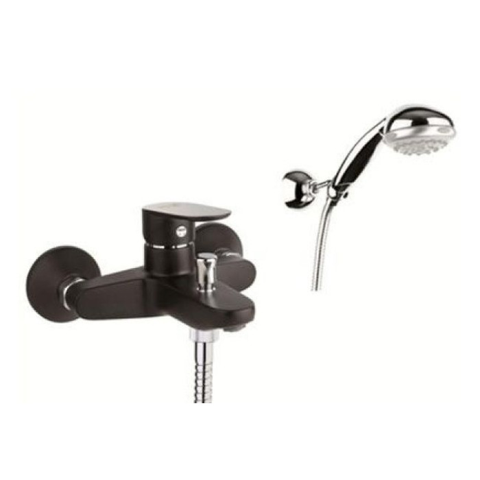 Смеситель FIORE Kevon Chic 81BX8150 black/chrome Смеситель FIORE Kevon Chic 81BX8150 black/chrome