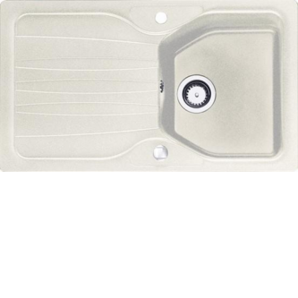 Кухонная мойка FRANKE cog 611 (094) (061.000.094) (114.0184.930) оборач. белый металлик