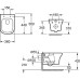Унитаз GROSSMAN GR-P3012 Унитаз GROSSMAN GR-P3012
