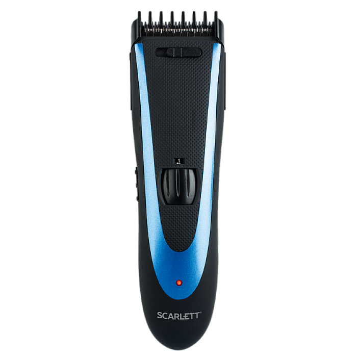 Машинка для стрижки SCARLETT SC-HC63C59 черный/синий Машинка для стрижки SCARLETT SC-HC63C59 черный/синий