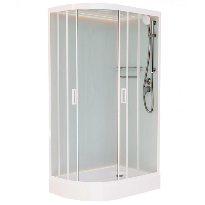 Душевая кабина FRANK F411R White низкий поддон Душевая кабина FRANK F411R White низкий поддон