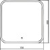 Зеркало GROSSMAN COMFORT 700х680 мм 670680 Зеркало GROSSMAN COMFORT 700х680 мм 670680