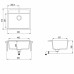 Кухонная мойка AQUASANITA Quadro SQQ100W (argent 220) Кухонная мойка AQUASANITA Quadro SQQ100W (argent 220)
